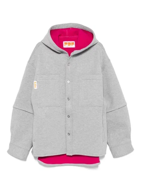 Geacă Pdf cu glugă gri