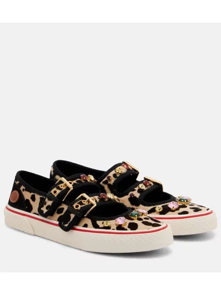 Sneakerși Valentino Garavani maro