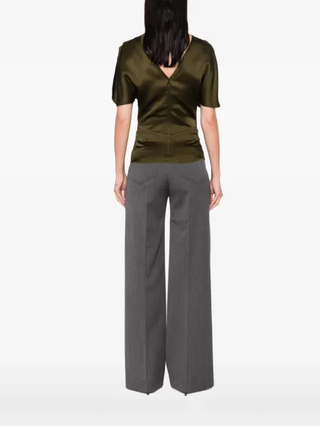 Top Victoria Beckham verde