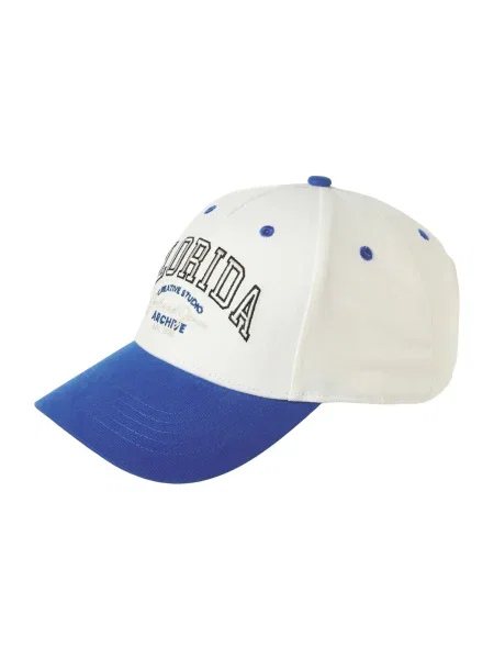 JACK & JONES Șapcă JACBASE BRANDON albastru / negru alb