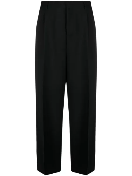 Pantaloni Versace de lână negru