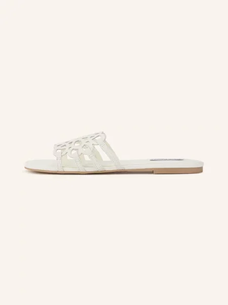 Steve Madden Pantofle Lotus bílá