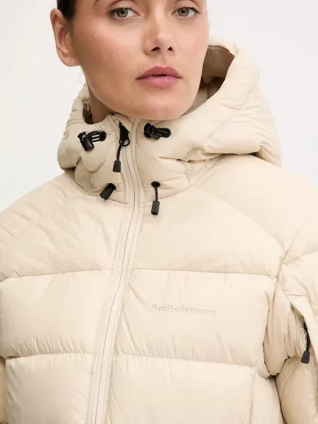 Peak Performance sportos pehelydzseki Frost bézs