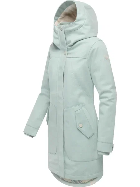 Ragwear Palton funcțională Jannisa' turcoaz