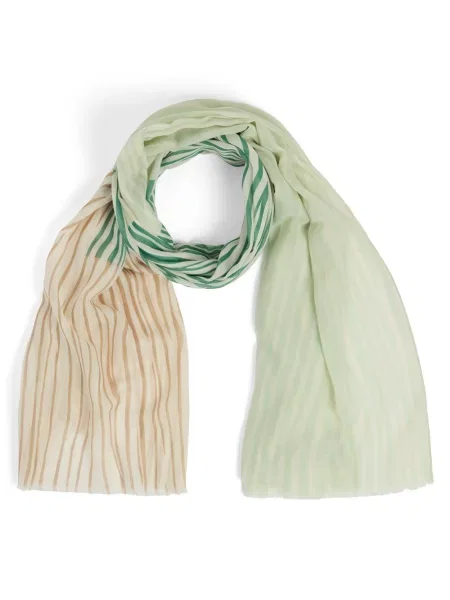 Soyaconcept® Szalik SC-Canna Kobiety zielony|biały|beżowy w ONE SIZE biały