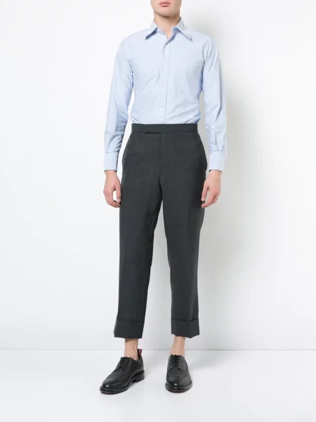 Marškiniai Thom Browne ruoželis mėlyna