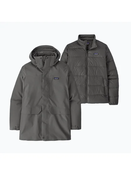 Парка Patagonia 3-в-1 серая