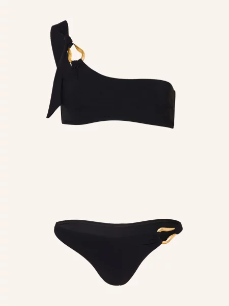 Zimmermann Bikiny Na Jedno Rameno Roselight / zlatá černá