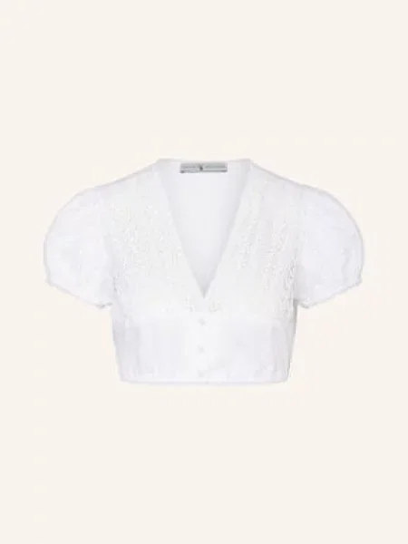 Johann & Johanna Bluzka Bawarska weiss biała