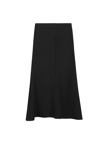 Spódnica midi Jil Sander czarna