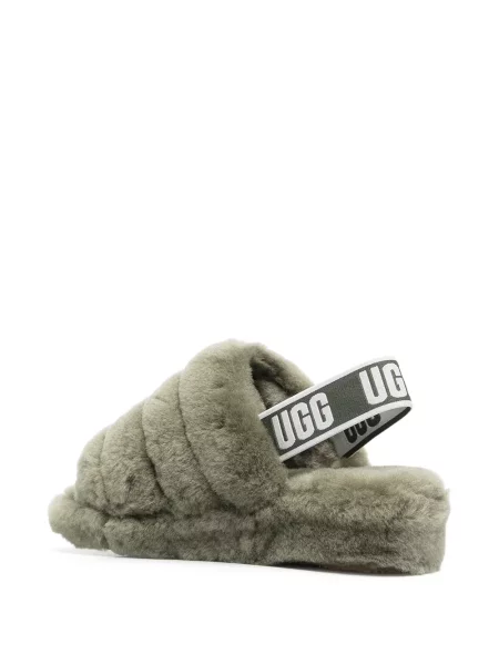 Šlepetės Ugg slingback žalia