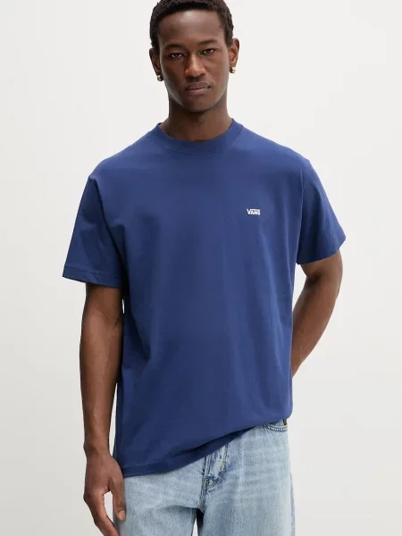 Pánske tričko Vans Left Chest SS deep indigo modrá