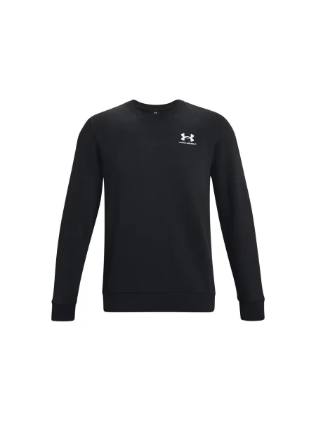 Bluza Under Armour Essential Fleece Crew czarna