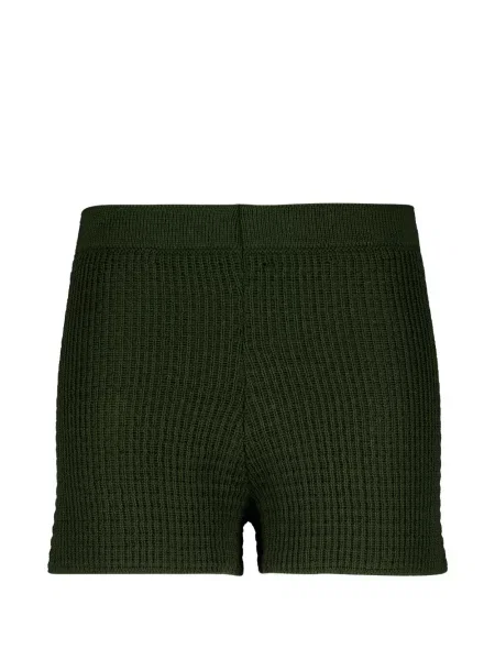 Pantaloni scurți Haight. tricotate verde