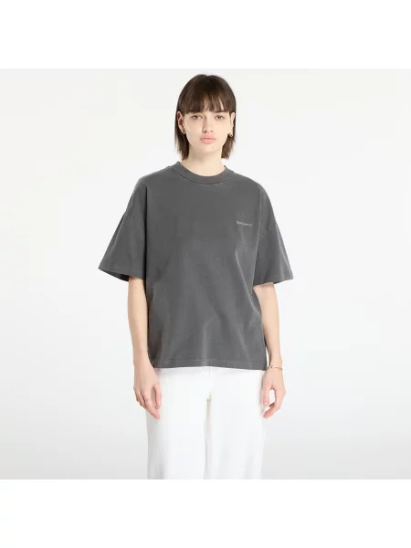 T-shirt Carhartt WIP S/S Benton T-Shirt UNISEX Graphite Garment Dyed XS