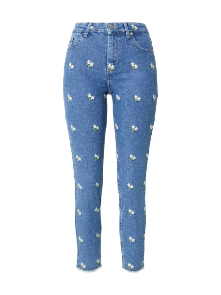 ONLY Jeans ONLHush albastru / verde deschis alb