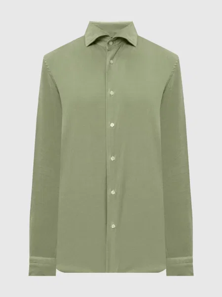Сорочка Enrico Mandelli зелена