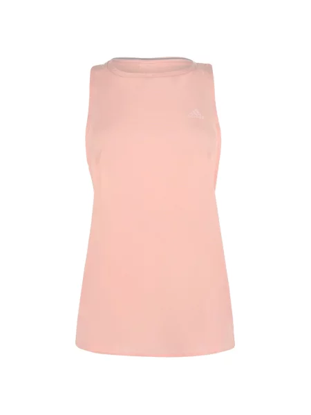 Majica brez rokavov Adidas roza