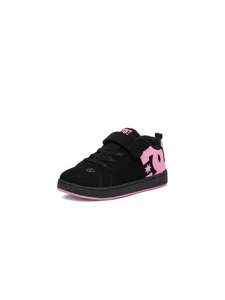Sportcipők DC Shoes EO-COURT GRAFFIK ELASTIC TODDLER fekete