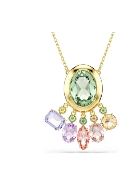 Swarovski naszyjnik GEMA żółty
