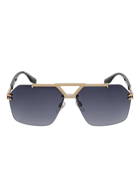 Ochelari de soare Marc Jacobs Eyewear cu imprimeu geometric auriu