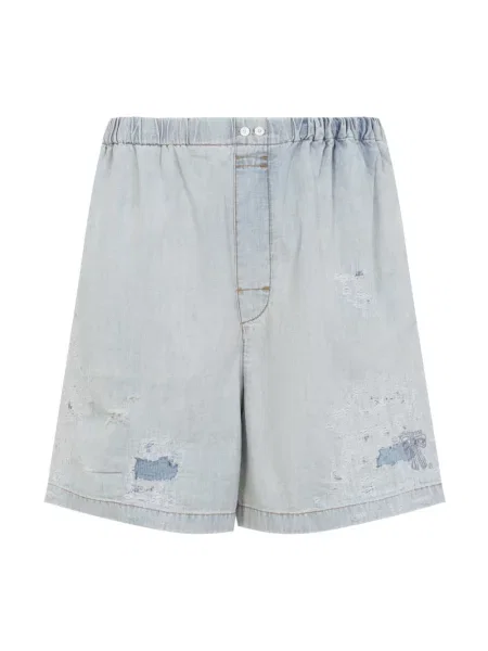 Bermudy Acne Studios niebieskie
