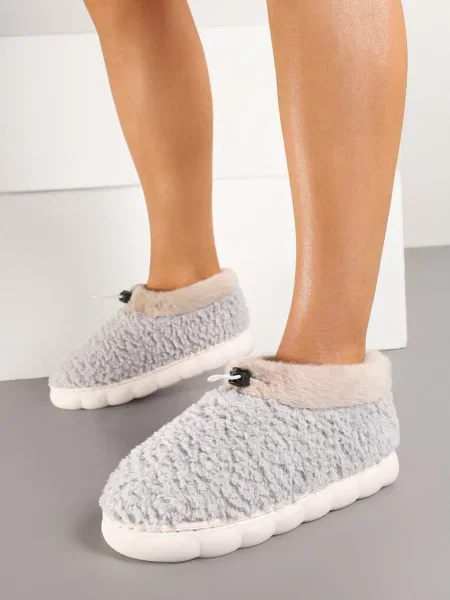 Papuci de casă Calavina gri