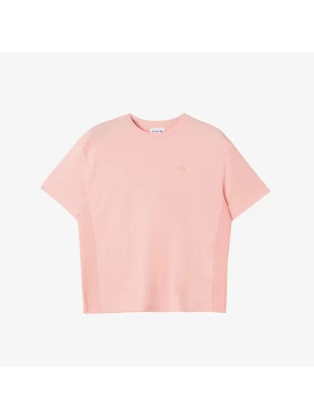 Lacoste Koszulka Lacoste różowa