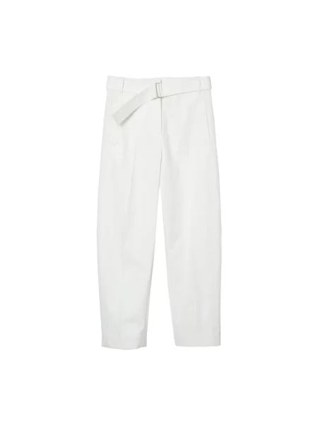 Spodnie 3.1 Phillip Lim z paskiem białe