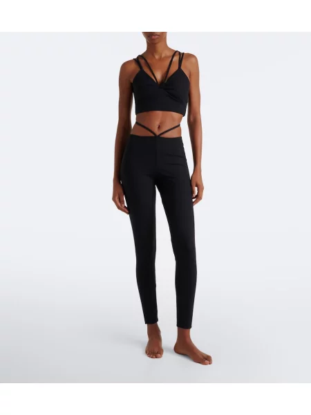Leggings Eres tricotate negru
