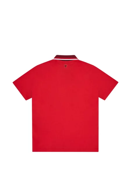 Tricou polo Icecream cu imagine roșu