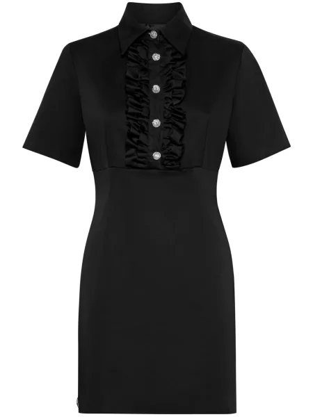 Rochie mini Philipp Plein scurtă negru