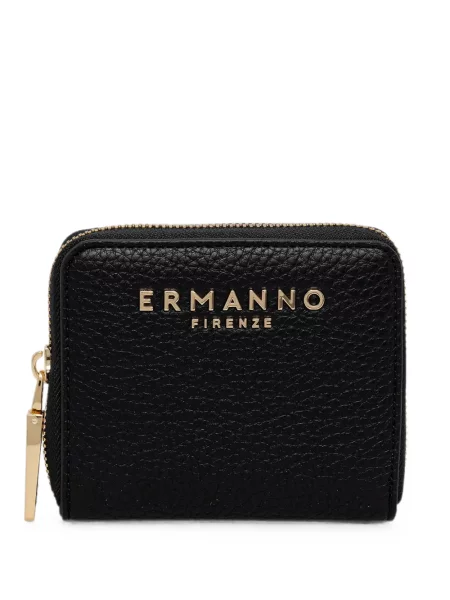 Portofel Ermanno Firenze cu autograf negru