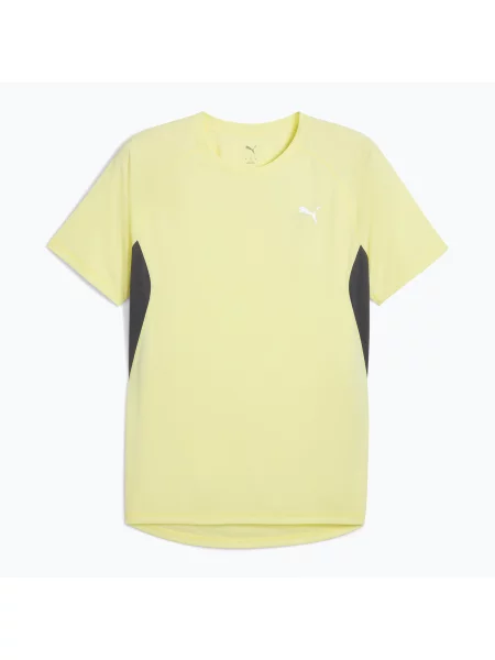 Férfi PUMA Run Velocity Tee Poly gold moon futó póló. Méret: S sárga