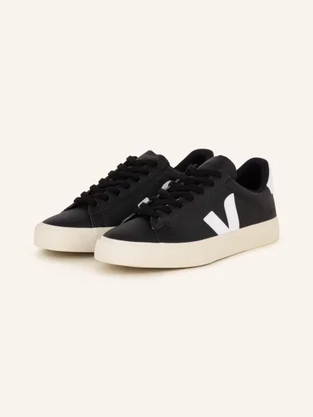 Sneakersy Veja Campo skórzane czarne