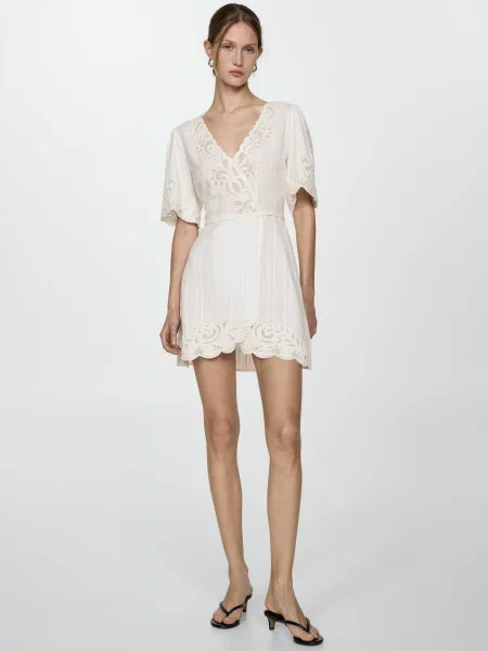 MANGO Сукня міні білий