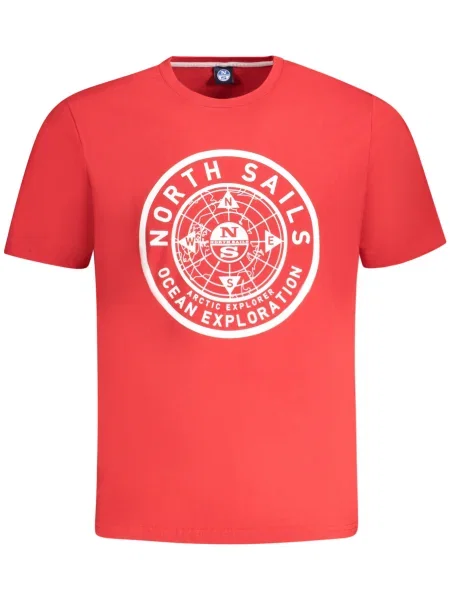 Kratek majica North Sails bela