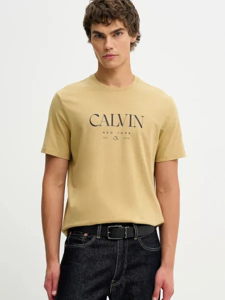 Calvin Klein tričko béžové
