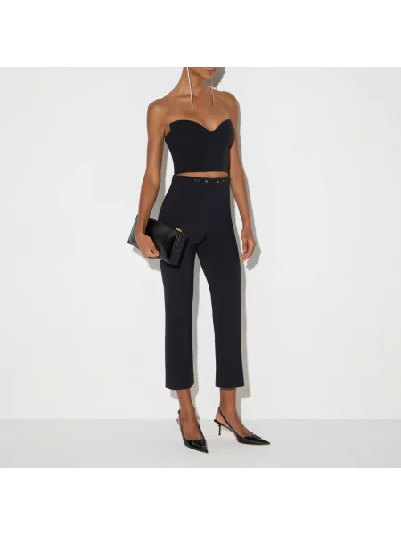 Top Elisabetta Franchi czarny