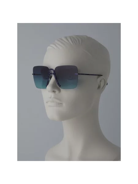 Okulary przeciwsłoneczne Armani niebieskie