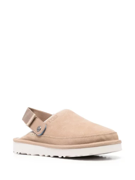 Saboți Ugg din piele de căprioară