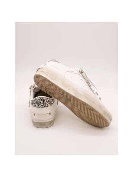 Pantofi Crime London din piele alb