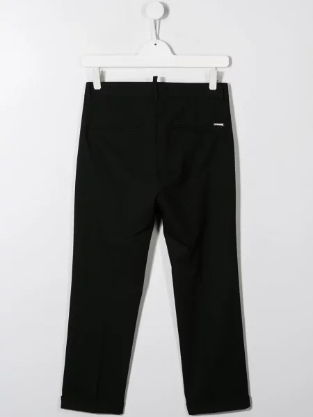 Dětské kalhoty Dsquared2 černé