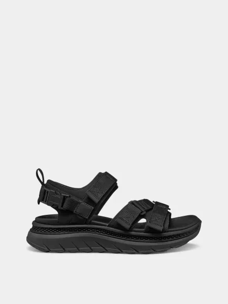 Сандалії Geox поліестер/поліуретан чорний