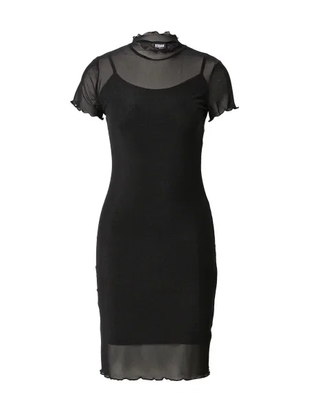 Rochie Urban Classics plasă de costum negru
