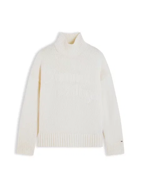 TOMMY HILFIGER Pulover galben deschis bej