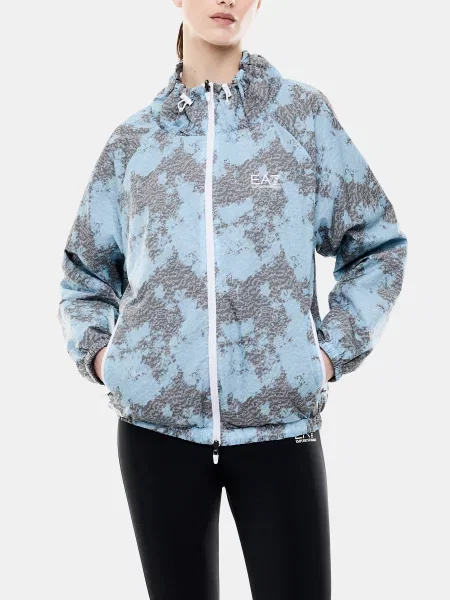 Аутдор та гірськолижна куртка блакитний