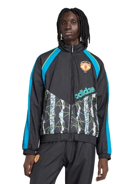 Futó dzseki Adidas Performance fekete