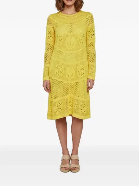 Lung rochie Elisabetta Franchi galben