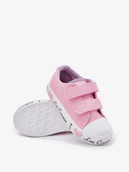 Gyerek tornacipő Lee Cooper rózsaszín